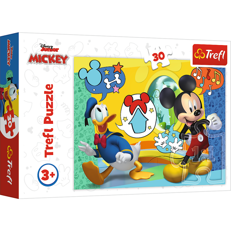 TREFL DISNEY Puzle Mikijs, 30 gab., 18289T