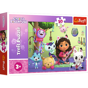 TREFL GABBY´S DOLLHOUSE Puzle, 30 gab., 18301T