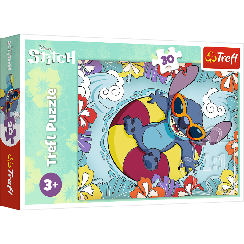 TREFL DISNEY STITCH Puzle, 30 gab., 18305T