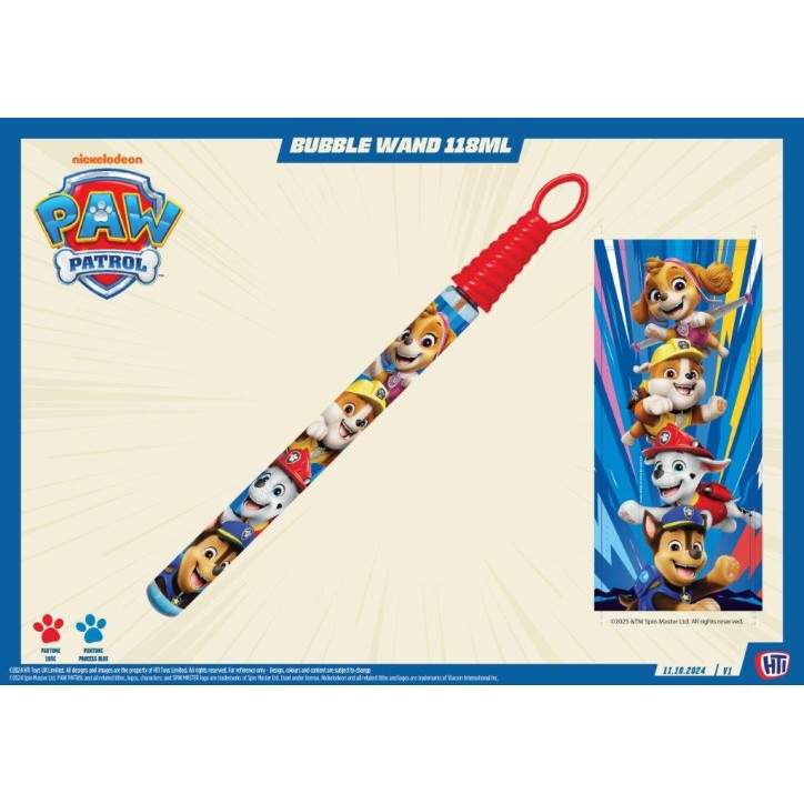 PAW PATROL Burbuļu nūjiņa, 35 cm, 1910276