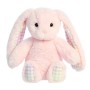 AURORA Rainbow Gingham Bunnies Plīša rozā trusis, 18 cm, 201030D