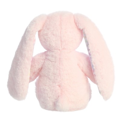 AURORA Rainbow Gingham Bunnies Plīša rozā trusis, 18 cm, 201030D