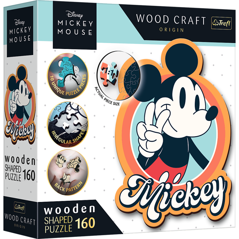 TREFL DISNEY Koka puzle - Mikipele, 160 gb, 20191T