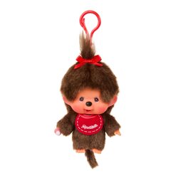 MONCHHICHI Atslēgu piekariņš Big Head, 10 cm, 204021