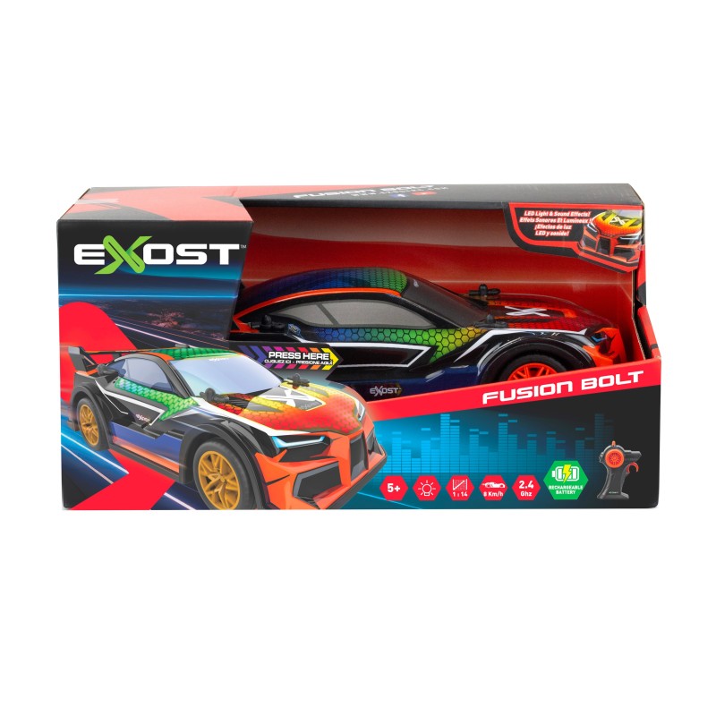 EXOST  raadioteel juhitav auto Fusion Bolt, skaala 1:14, 20673