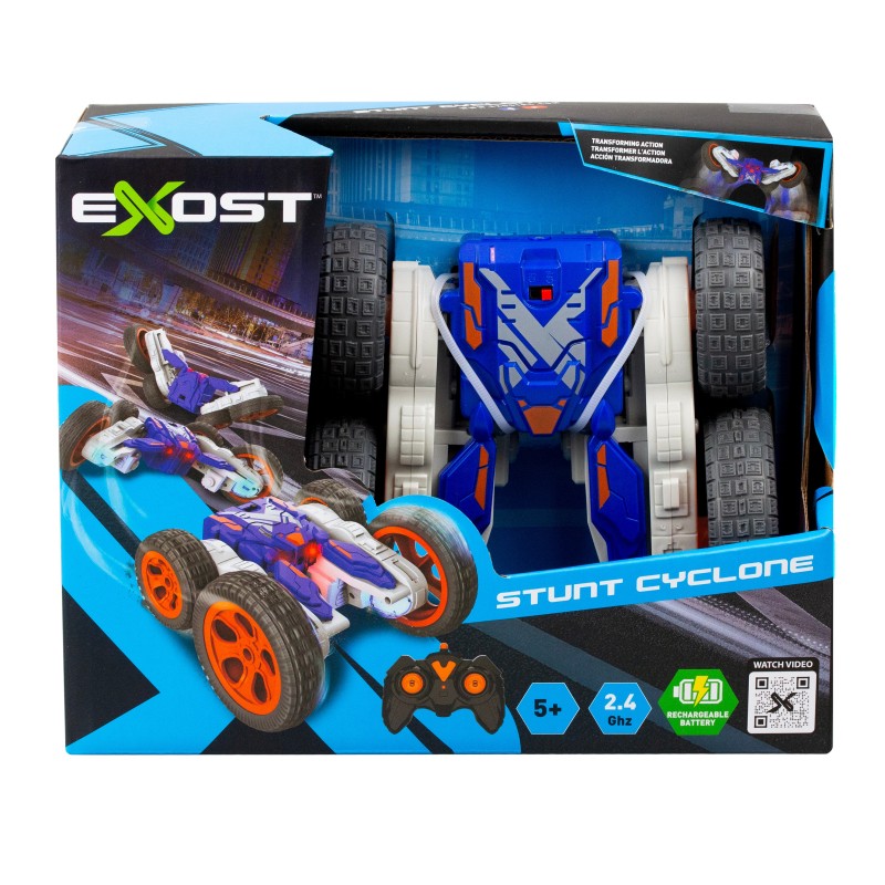 EXOST raadioteel juhitav auto STUNT CYCLONE, skaala 1:18, 20725E