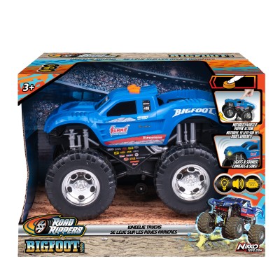 NIKKO ROAD RIPPERS Wheelie automašīna, Bigfoot, 20751N