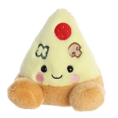 AURORA Palm Pals Plīša rotaļlieta picas šķēlīte Peppa, 12 cm, 210649P