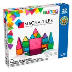 MAGNA-TILES Magnētiskais konstruktors "Tīras krāsas", 32 gab., 2132MT