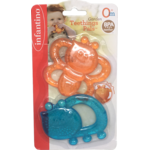 INFANTINO Atvēsinošana smaganu rotaļlieta, Dārza iemītnieki, 2gb, 216276