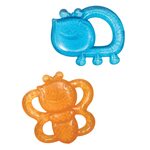 INFANTINO Atvēsinošana smaganu rotaļlieta, Dārza iemītnieki, 2gb, 216276