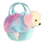 AURORA Fancy Pals Plīša sunītis cukurvates somiņā 20 cm, 220103D