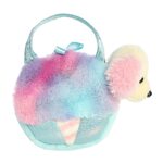 AURORA Fancy Pals Plīša sunītis cukurvates somiņā 20 cm, 220103D