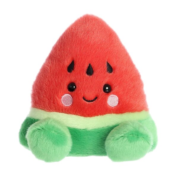 AURORA Palm Pals Plīša rotaļlieta arbūzs Sendijs, 12 cm, 220613A