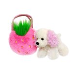 AURORA Fancy Pals Mīkstā rotaļlieta Strawberry poodle in a bag, 20 cm, 220733D