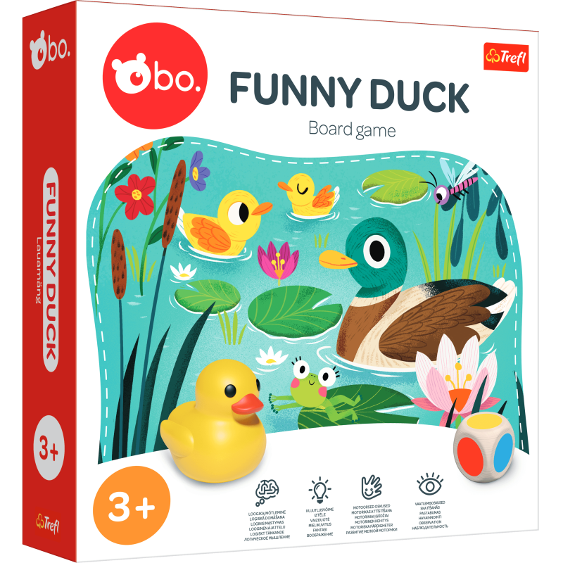 bo. Galda spēle "Funny Duck", 2341ML