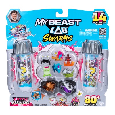 MRBEAST LAB Figūriņas mēģenē Swarms, 14 gab., 24875