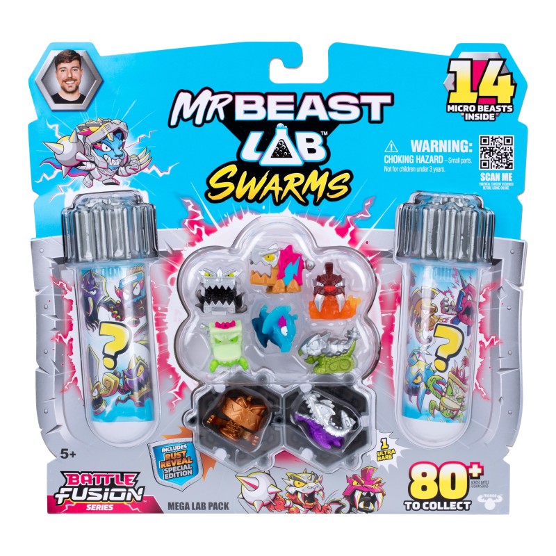 MRBEAST LAB Figūriņas mēģenē Swarms, 14 gab., 24875