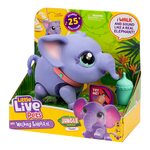 LITTLE LIVE PETS Interaktīvs plīša zilonītis, 26623