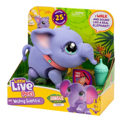 LITTLE LIVE PETS Interaktīvs plīša zilonītis, 26623