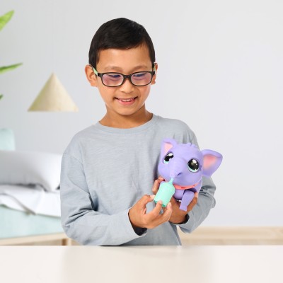 LITTLE LIVE PETS Interaktīvs plīša zilonītis, 26623