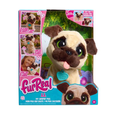 FURREAL JJ My Jumping Pug Interaktīvā rotaļlieta, 28144J