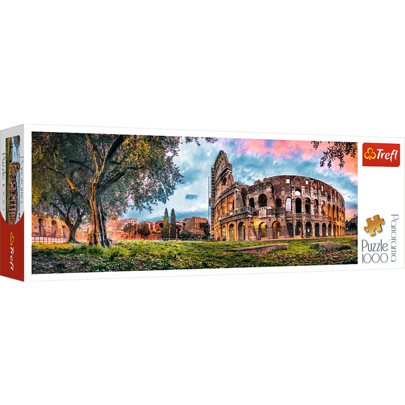 TREFL Panorama Puzle Kolizejs, 1000 gab., 29030T