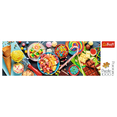 TREFL Panorāmas Puzle Saldumi, 1000 gab., 29046T