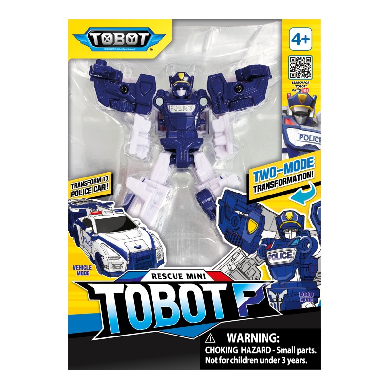 TOBOT Tobots P Transformers, 9 cm, 301159