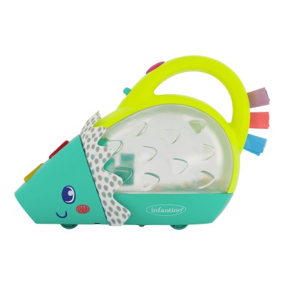 INFANTINO Push & pop Muzikālais mini putekļsūcējs ar gaismām, 307015