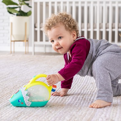 INFANTINO Push & pop Muzikālais mini putekļsūcējs ar gaismām, 307015
