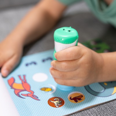 MELISSA & DOUG Sticker WOW! Aktivitāšu komplekts - Dinozaurs, 32012