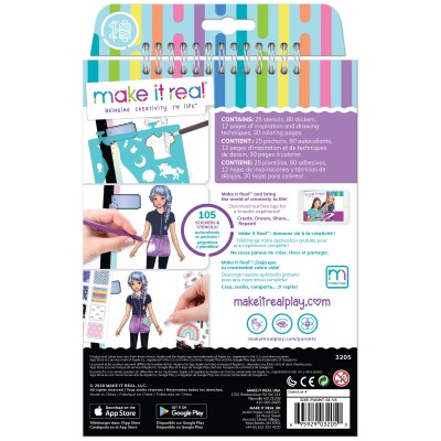 MAKE IT REAL Skiču burtnīca "Pastel Pop!", 3205