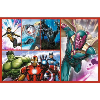 TREFL AVENGERS Pužļu komplekts, 2x70 gab., 34439T