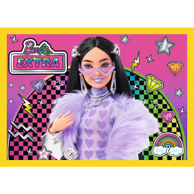 TREFL BARBIE Pužļu komplekts 4in1, 34626T