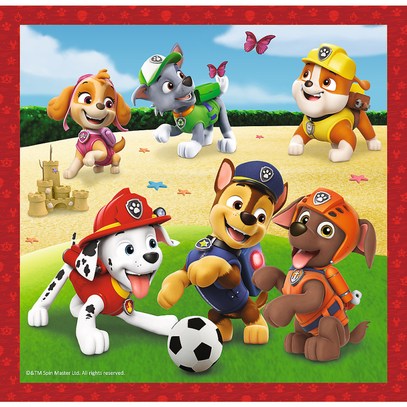 TREFL PAW PATROL Pužļu komplekts 3 in1, 34867T
