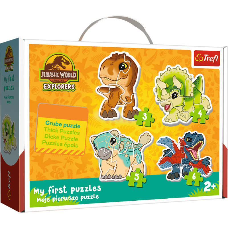 TREFL JURASSIC WORLD Puzle mazuļiem, 36138T