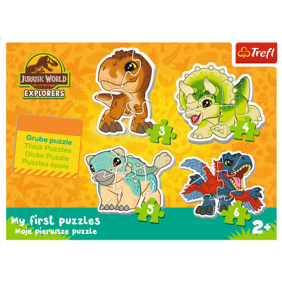 TREFL JURASSIC WORLD Puzle mazuļiem, 36138T