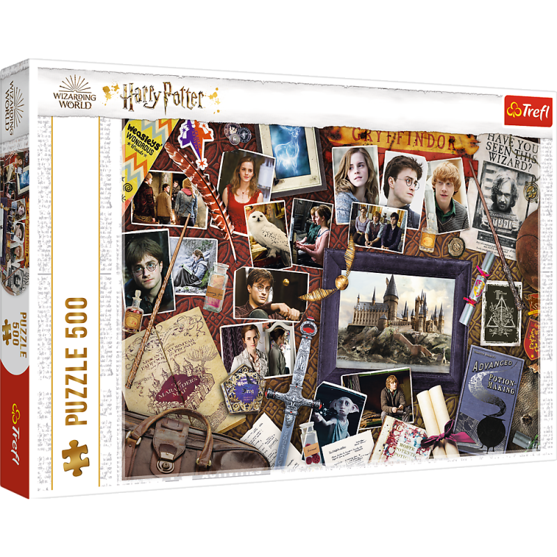 TREFL HARRY POTTER Puzle Harijs Poters, 500 gab., 37400T
