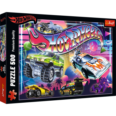 TREFL HOT WHEELS Puzle, 500 gab., 37538T