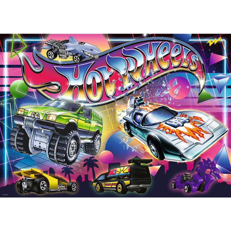 TREFL HOT WHEELS Puzle, 500 gab., 37538T