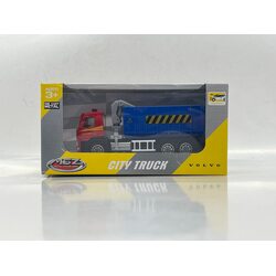 MSZ Die-cast Volvo kravas auto modelis ar ceļamkrānu mērogā 1:72, 37704M