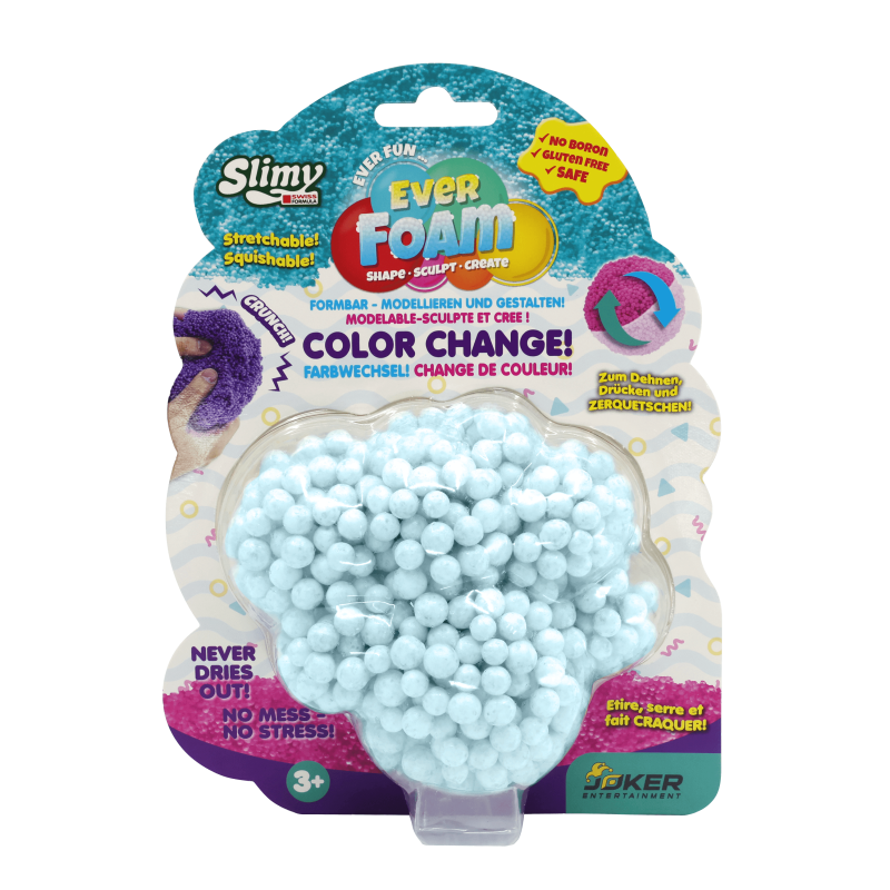 SLIMY Ever-Foam Krāsu mainošā rotaļu masa, 38005S