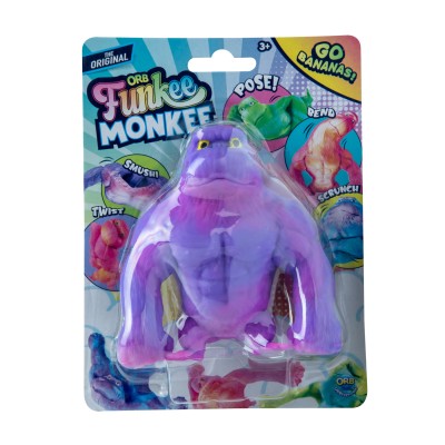 Antistresa rotaļlieta Funkee Animalz pērtiķis, 4192901807