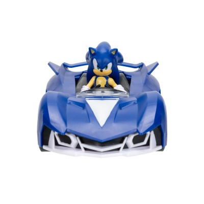 SONIC Figūra un automašīna, 6.5 cm, 431514