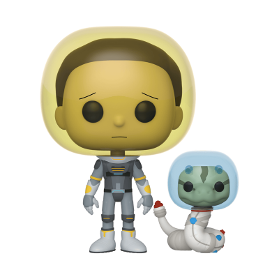 FUNKO POP! Vinila figūra: Rick & Morty - Morty (w/ snake), 45435F