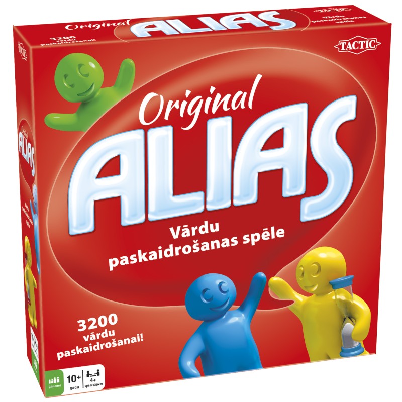 TACTIC Galda spēle Alias Original (Latviešu val.), 53231T