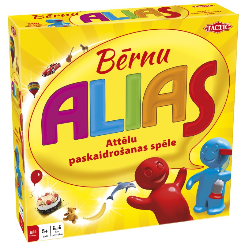 TACTIC Spēle Alias Bērnu Juniors (Latviešu val.), 53235