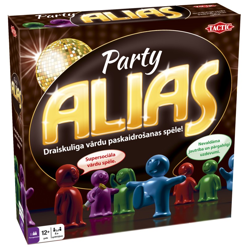 TACTIC Galda spēle Party Alias (Latviešu val.), 53238