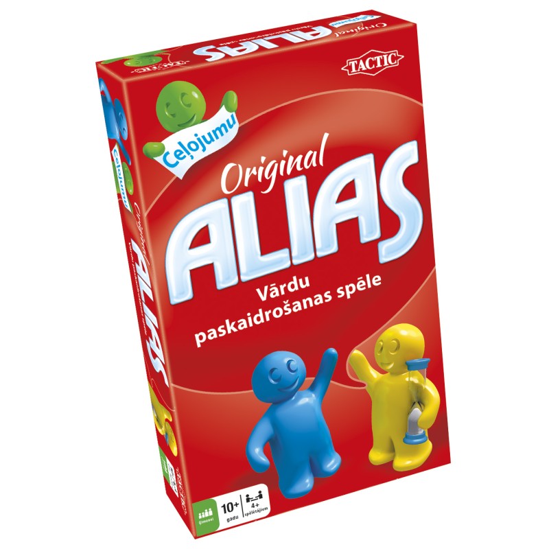 TACTIC Galda spēle Alias Original, ceļojumu versija (Latviešu val.), 53240